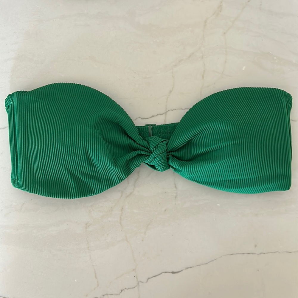 Aerie twist bandeau bikini top